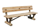 Скамейки деревянные - фото 1