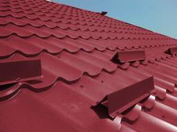 Снегозадержатель L= 1-3 м, Вид: трубчатые. .. , Материал: сталь, Цвет/рал: RAL 3005. ..