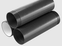 Spiral büzməli boru Ölçüsü: 1000х2 mm; 1100x2,5 mm; 1200x3 mm