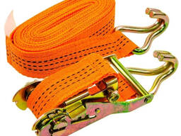 Стяжные ремни Грузоподъемн. : 0,5-25 кг, B= 10-100 мм, L= 0,5-50 м