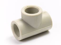 Tee polipropilen, polietilen, metal-plastik Diam.1: 14-2200 mm, Diam.2: 1.25-1600 mm