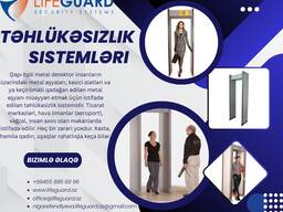 Tehlukesizlik sistemi: qapı tipli metal detektor 055 895 69 96