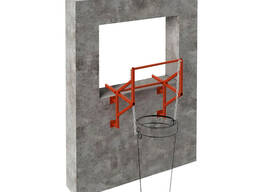 Tikinti tullantıları üçün kronşteyn Hündürlüyü: 700-1740 mm, Eni: 740-900 mm