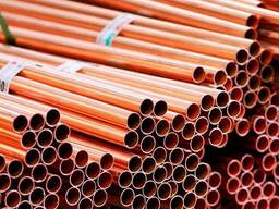 Труба медно—никелевая 6—258 мм, стенка 1—10 мм