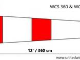Ветроуказатель ВКС360/PRO: Сменный ветровой конус износостойкий размером 90х360 см - фото 2