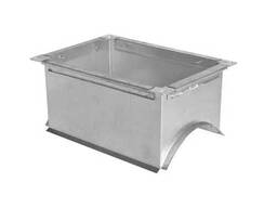 Врезка прямоугольная, прямая, 100—2000 мм