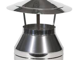 Зонт круглый Диам. : 50-1600 мм, Толщ. : 0,5-0,9 мм, Выс. : 150 мм